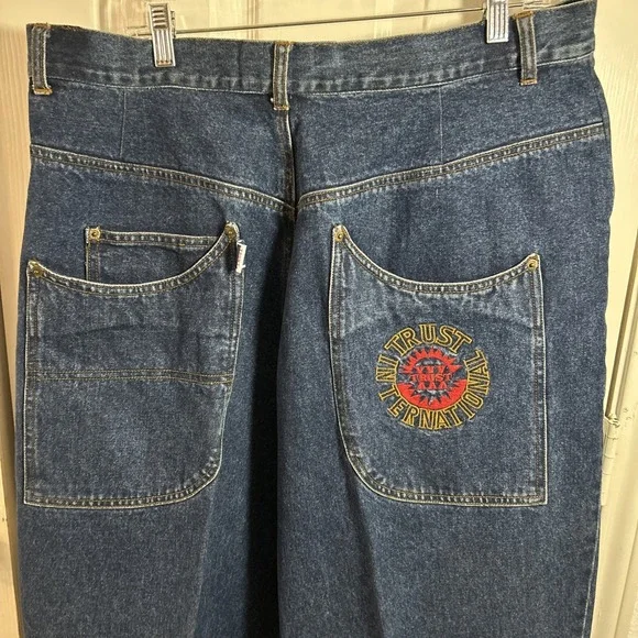 Vintage Trust by Monobaik Mens Denim Jacket And Jeans 42" Set Size XXL 2 piece - Picture 13 of 14